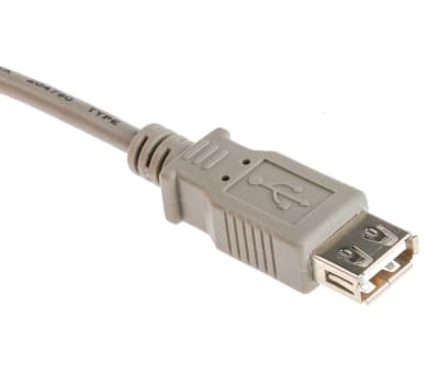 Product image for 1mtr USB 2.0 A M - A F Extension Cable -