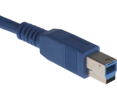 Product image for 5mtr Usb 3.0 A M - B M Cable - Blue