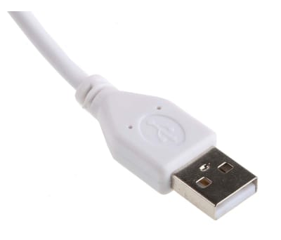 Product image for 3mtr USB 2.0 A M - B M Cable - White