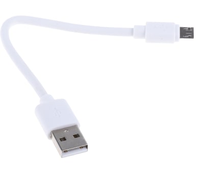 Product image for 15cm USB 2.0 A M  - Micro B M Cable - Wh