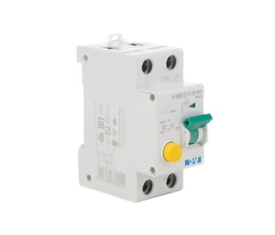 Product image for Eaton PXK 16A RCBO, 2P Curve C, Breaking Capacity 10 kA, DIN Rail Mount, 240V