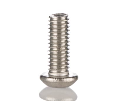 Product image for A2 s/steel skt button head screw,M5x12mm