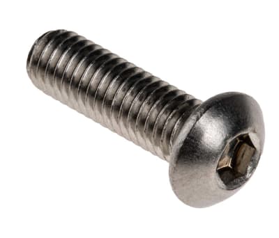 Product image for A2 s/steel skt button head screw,M6x20mm