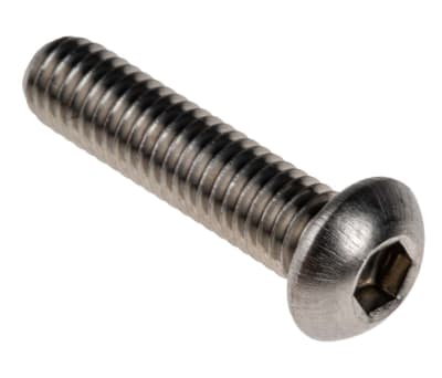 Product image for A2 s/steel skt button head screw,M6x25mm