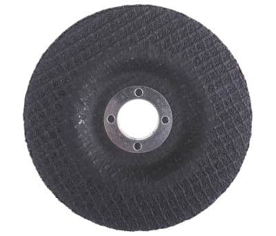 Product image for RS PRO Aluminium Oxide Cutting Disc, 125mm x 6mm Thick, P180 Grit, 5 in pack