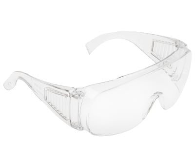 Product image for 3M Visitor Safety Glasses, Clear Polycarbonate Lens