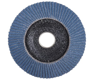 Product image for 115MM X 22MM ZIRCONIUM FLAP DISCS P80 (5