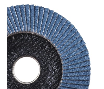 Product image for 115MM X 22MM ZIRCONIUM FLAP DISCS P80 (5