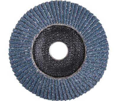 Product image for RS PRO Zirconium Dioxide Flap Disc, 125mm, P40 Grit