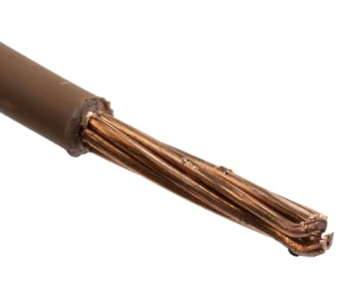 Product image for 6491B 10.0 LSNH  BROWN 100 MTR RLS