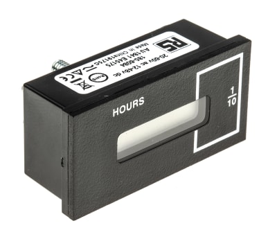 Product image for 3 WIRE HOUR METER,12-48VDC/20-60VAC