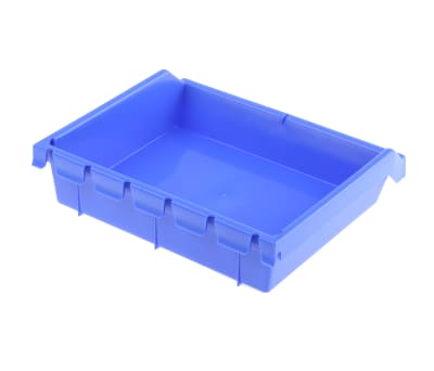 Product image for Blue visual bin system,198x153x130x47mm