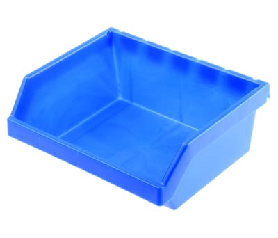 Product image for Blue visual bin system,198x153x120x79mm