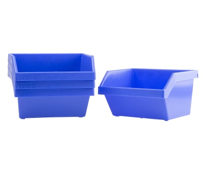 Product image for Blue visual bin system,198x153x113x110mm