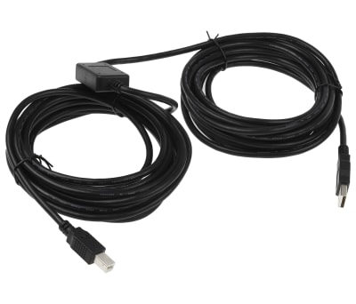 Product image for 10M/30FT ACTIVE USB 2.0 A TO B CABLE - M