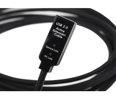 Product image for 5M USB 2.0 ACTIVE EXTENSION CABLE - M/F