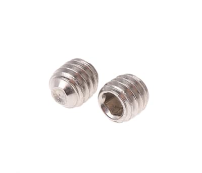 Product image for A4 s/steel hex socket set screw,M4x4mm