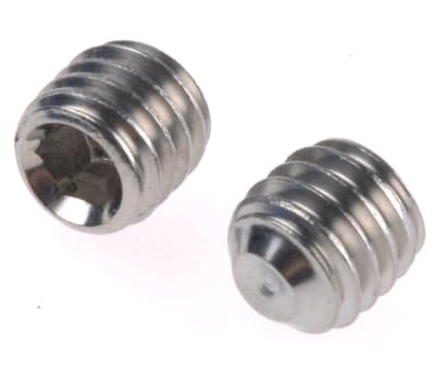 Product image for A4 s/steel hex socket set screw,M6x6mm