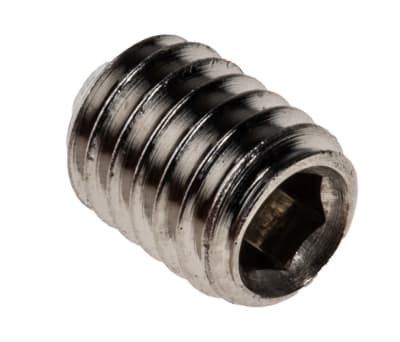 Product image for A4 s/steel hex socket set screw,M6x8mm