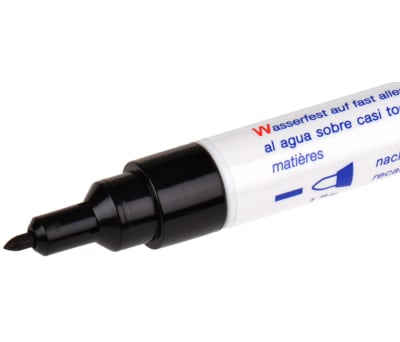 Product image for BLACK FINE LINE PERMANENT MARKER PEN