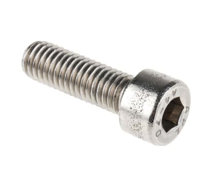 Product image for A4 s/steel socket head cap screw,M8x25mm