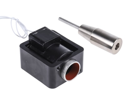 Product image for INDUSTRIAL SOLENOID PUSH/PULL 25MM STROK