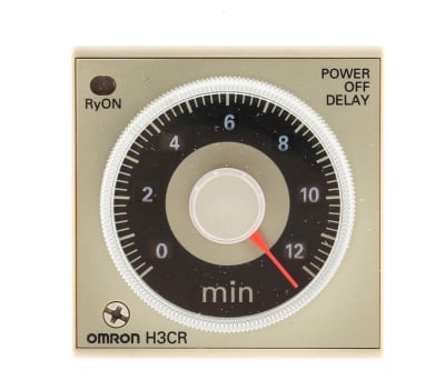 Product image for DPDT off delay timer,0.05-12min 24Vac/dc