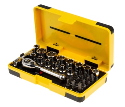 Product image for C.K POCKET SOCKET SET 1/4", 28 PIECES