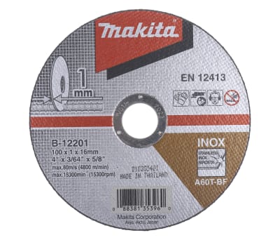 Product image for 100MM X 1MM METAL CUTTING DISC