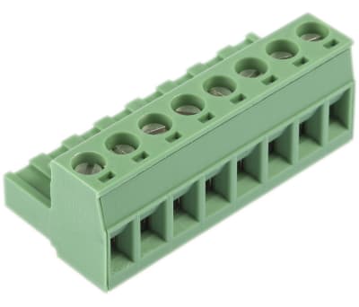 Product image for 8 WAY PARALLEL RISING CLAMP,5.08MM PITCH