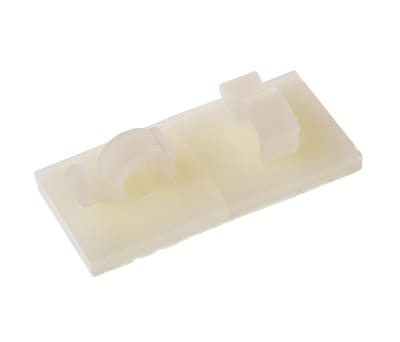 Product image for Adhesive Mount Fixing Clip, 19x19x9mm