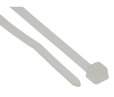 Product image for Natural nylon cable tie 205x2.5mm