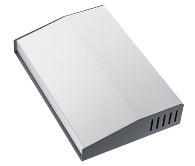 Product image for Two-tone grey console case,200x300x58mm