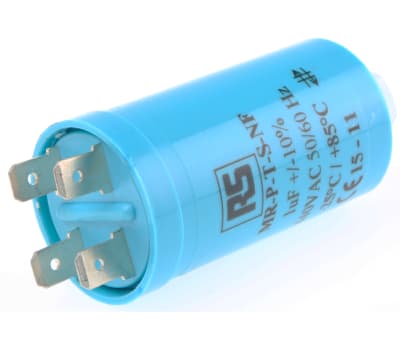 Product image for MRP440 motor run capacitor,1uF 440Vac