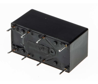 Product image for DPDT submin relay,3A 5Vdc coil 150mW