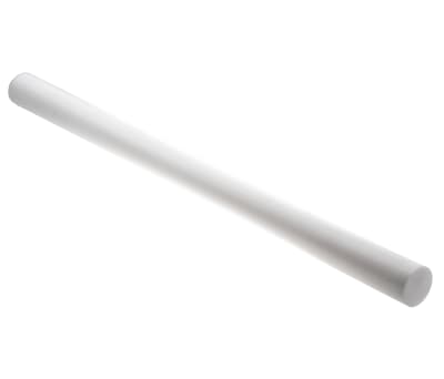 Product image for PTFE plastic rod stock,500mm L 32mm dia