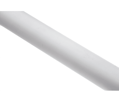 Product image for PTFE plastic rod stock,500mm L 40mm dia