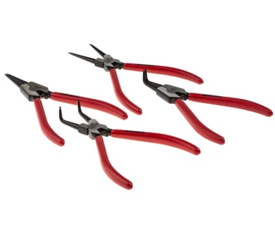 Product image for PLIER SET 7 INCH CIRCLIP 4 PIECES