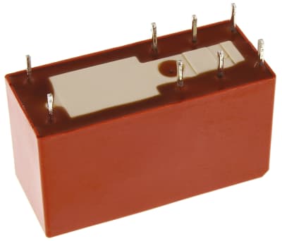 Product image for DPDT PCB power relay,8A 230Vac coil