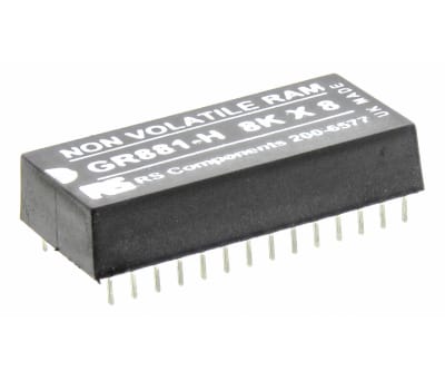 Product image for Greenwich Instruments 64kbit 70ns NVRAM, 28-Pin PDIP, GR881-HT