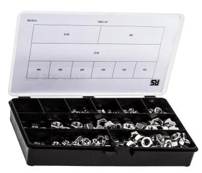 Product image for A4 stainless steel metric full nut kit