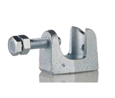 Product image for Flange fixing cast iron beam clamp,M6