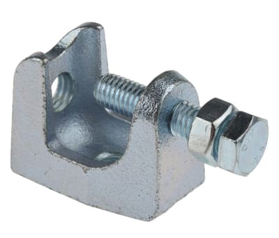 Product image for RS PRO Beam Clamp M10, maximum load 60kg, 18mm