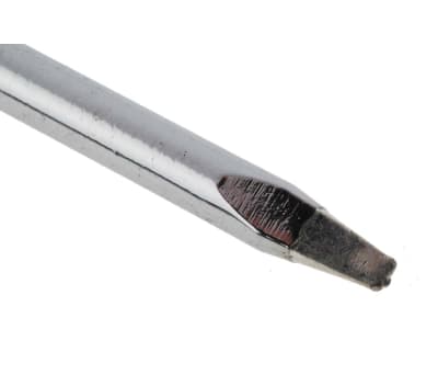 Product image for Weller 2 mm Straight Chisel Soldering Iron Tip for use with SPI 27