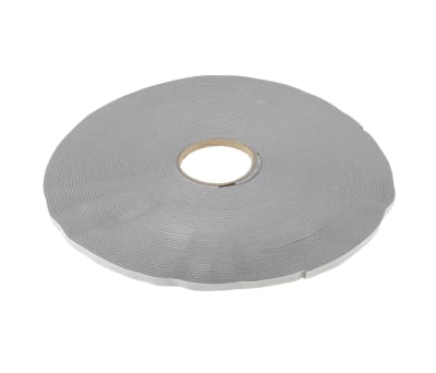 Product image for Grey PVC foam sealing strip,30m Lx 9mm W