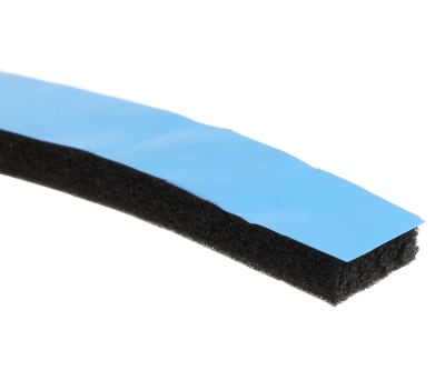 Product image for PVC foam seal 2side tape,15.25m Lx12mm W