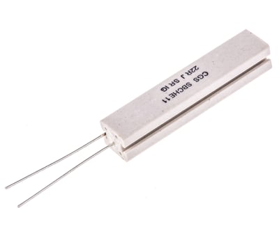 Product image for CERAMIC BODY WIREWOUND RESISTOR,22R 11W