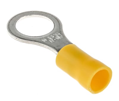 Product image for Yel M10 crimp ring terminal,2.5-6.5sq.mm