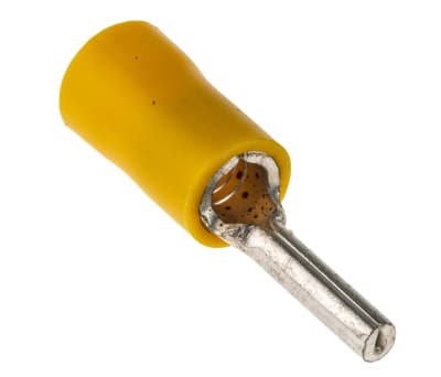 Product image for Yel crimp pin terminal,2.5-6.5sq.mm wire