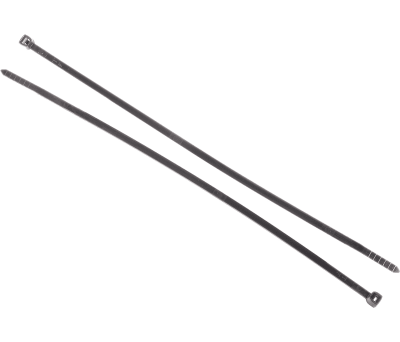 Product image for Thomas & Betts Black Cable Tie Nylon, 205mm x 3.5 mm